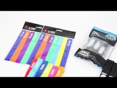 Ultra-dunne haaklus kabelbanden voor gegevenslijnen Kabel makkelijk op te ruimen