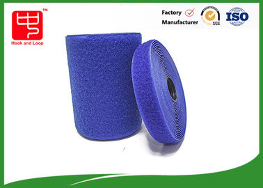 Blauw Aangepast Kleefstof Gesteund Haak en Lijnband100% Nylon Materiaal