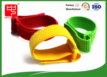 Riemen van de Reuseable de Elastische Klitband met gesp, regelbare nylon propere riemenkabel