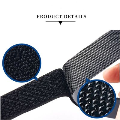 Grade A 100% Nylon Hook and Loop Fastener Tape Aanpasbaar voor zware toepassingen