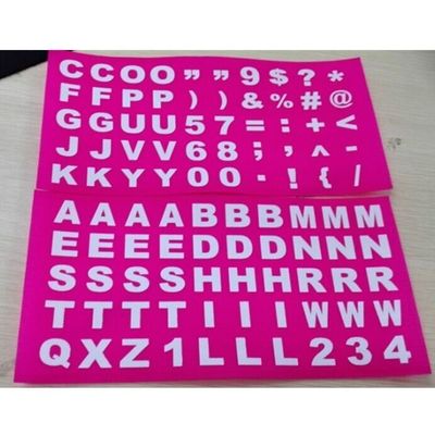 Op maat gedrukte alfabet letters nylon haak