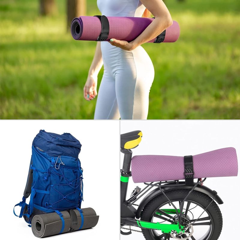 Multifunktioneel haak- en lusband voor slang, touwen, fiets, bagage, camping, yoga matten